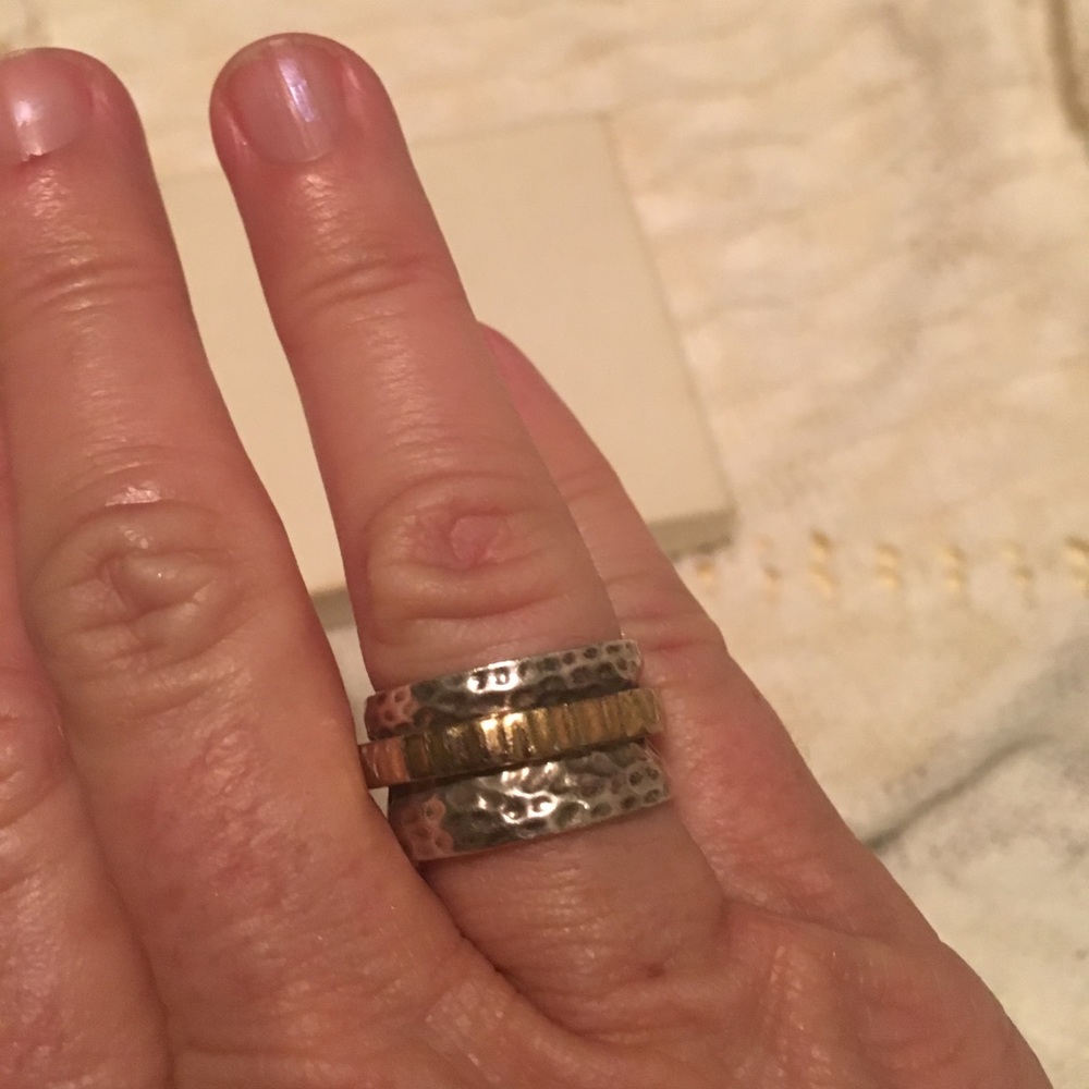 Silpada spinner ring